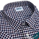 Aertex Somerset S/S Shirt - wine check